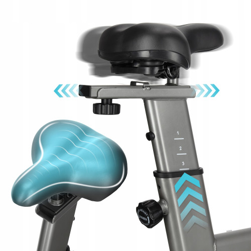 Велотренажер  4FIZJO Racing Black/Blue  - фото №5